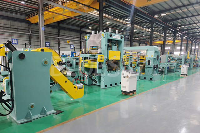 Rotary Shear Cut to Length Line