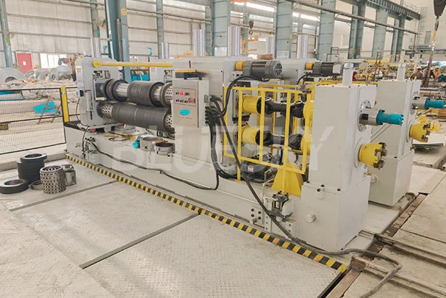 5.Double-Slitter-Slitting-Line-with-Belt-Bridle