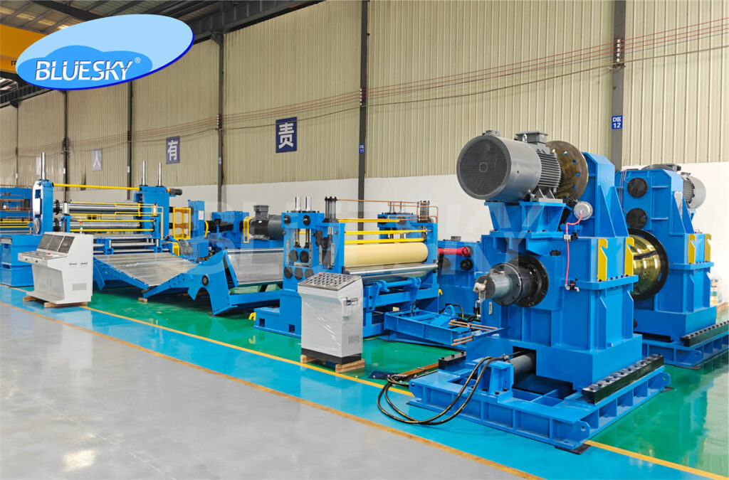 High precision metal slitting line machine BSSL-(1.2-8.0)x2000mm