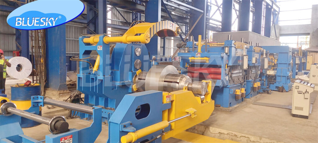 cut to length line machine