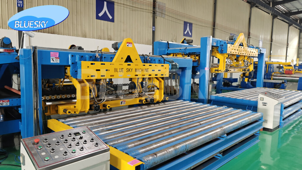 Rotary Shear Cut to Length Line