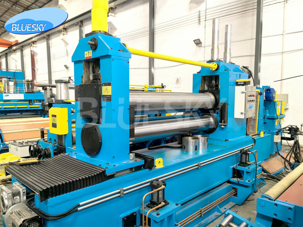 High speed slitting line machine running at 300m/min