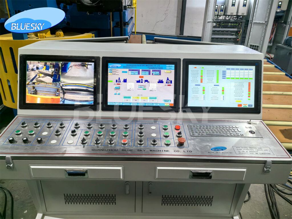 High speed slitting line machine running at 300m/min