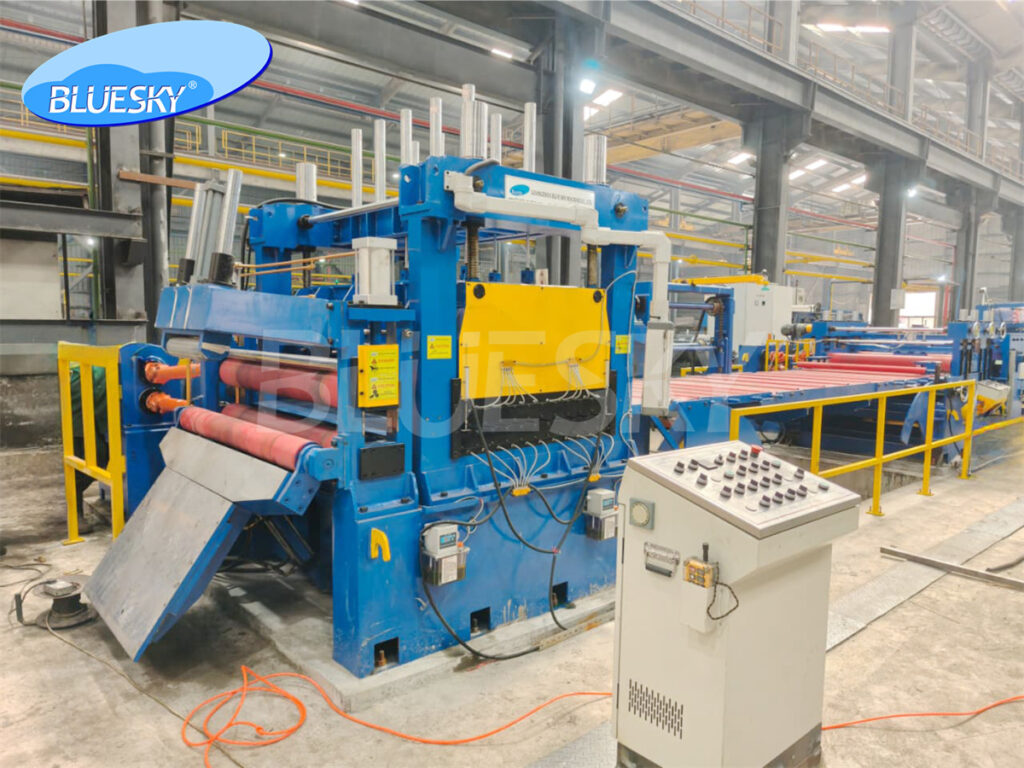 high speed cut to length line machine