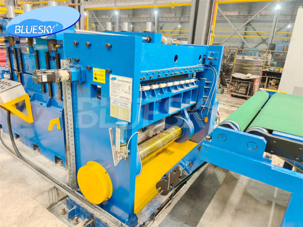 high speed cut to length line machine