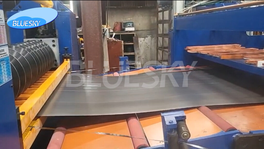 High-Precision Slitting Line Installed in Delhi, India by Blue Sky Machine