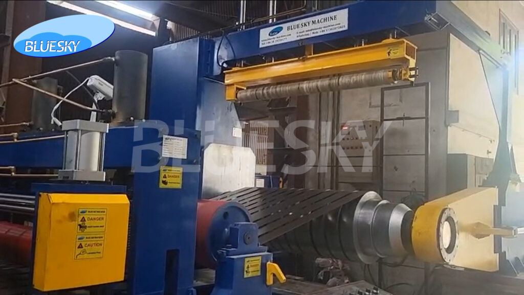 High-Precision Slitting Line Installed in Delhi, India by Blue Sky Machine