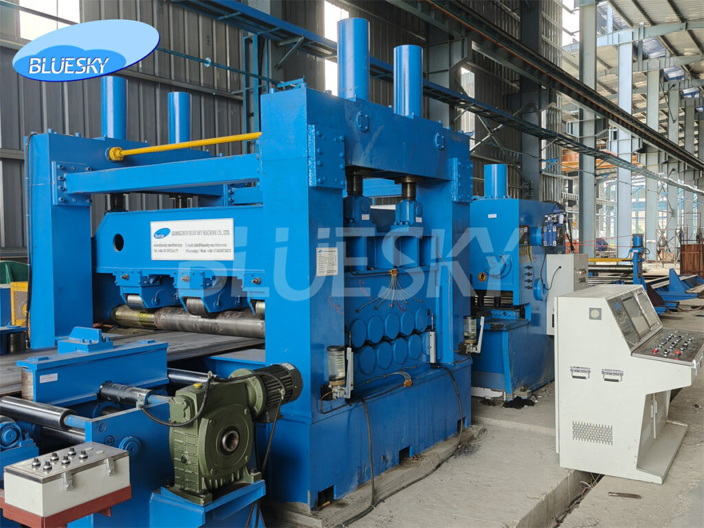 How to Achieve Dead-Flat Steel Sheets | Blue Sky Machine