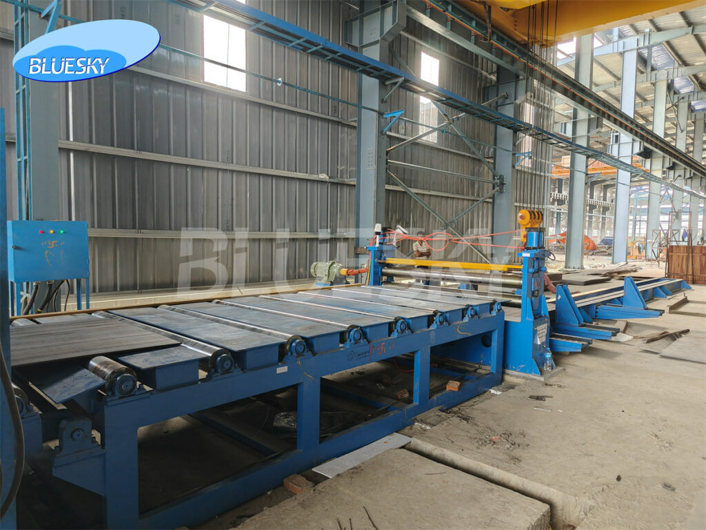 How to Achieve Dead-Flat Steel Sheets | Blue Sky Machine